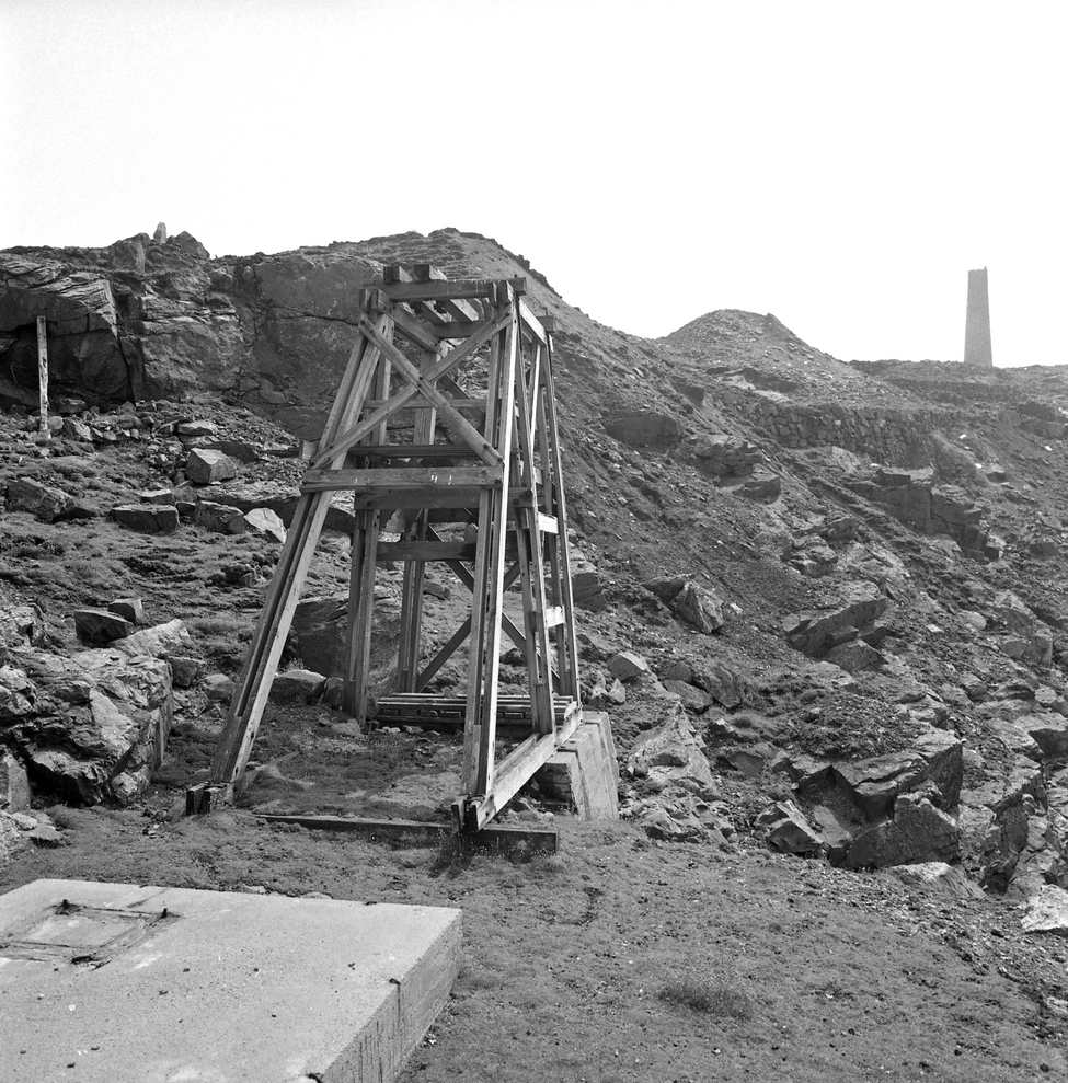 Head frame Levant Mine 1987